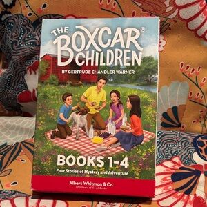 The Boxcar Children book set 1-4
